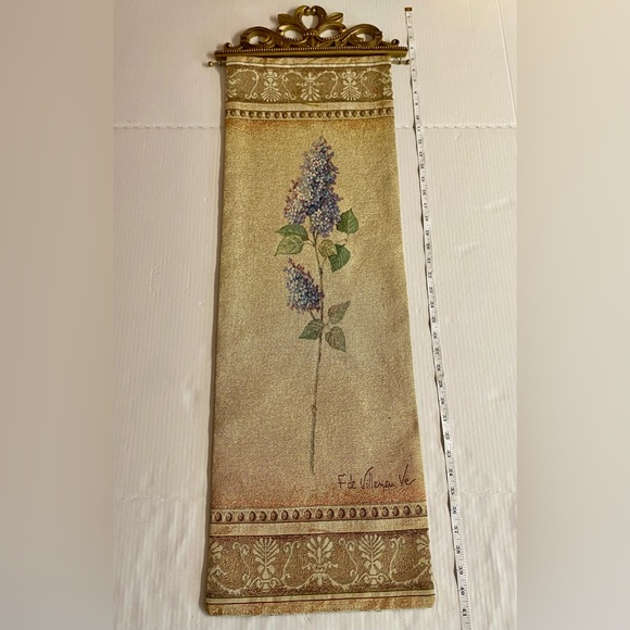 Vintage French Tapestry by Fabrice de Villeneuve In Excellent Condition - Picture 1 of 10
